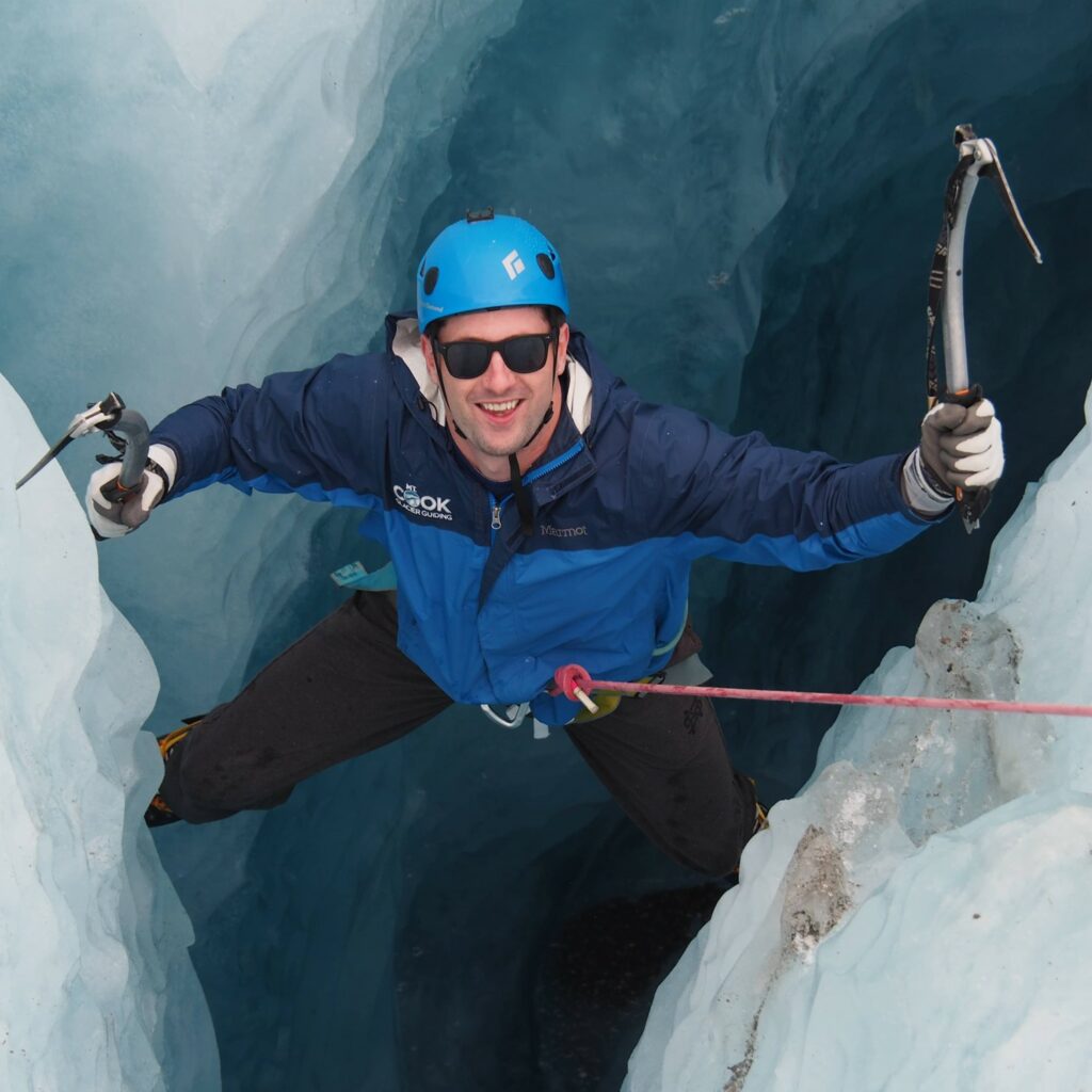 Ice Climbing at Mt Cook